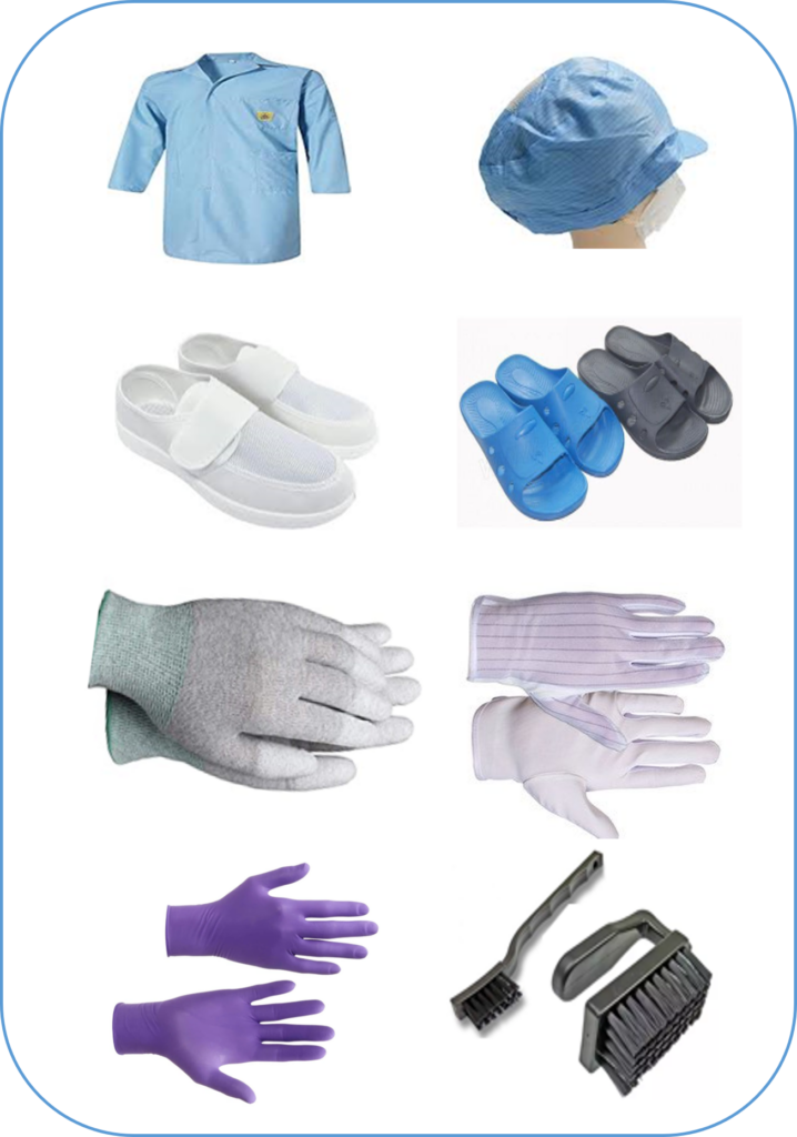 ESD PPE Personal Protective Equipment And Cleanroom Safety Items 718x1024
